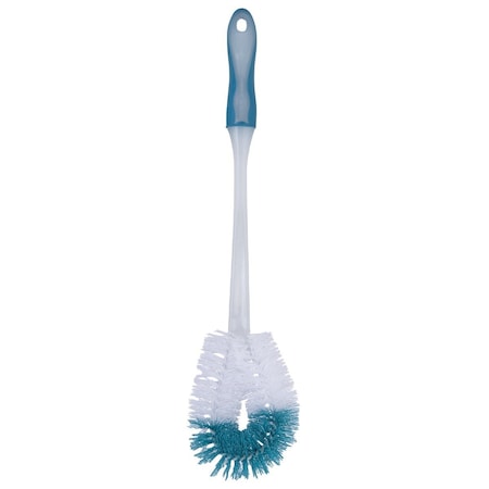 All-Source 18.5 In. Polypropylene Bristle Toilet Bowl Brush With Rubber Grip 003116